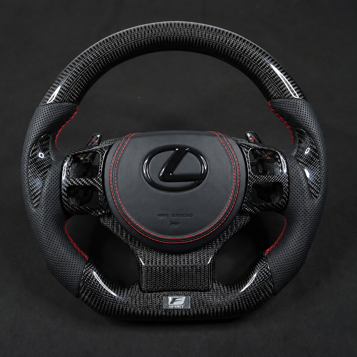 Carbon Fiber Steering Wheel for Lexus IS F