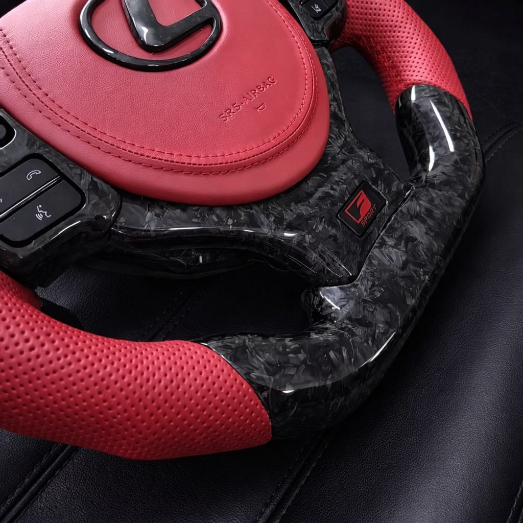 Lexus IS / RC F Sport Carbon Fiber LED Steering Wheel (2014–2020)