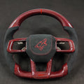 2024+ Ford Mustang GT Custom Carbon Fiber Steering Wheel