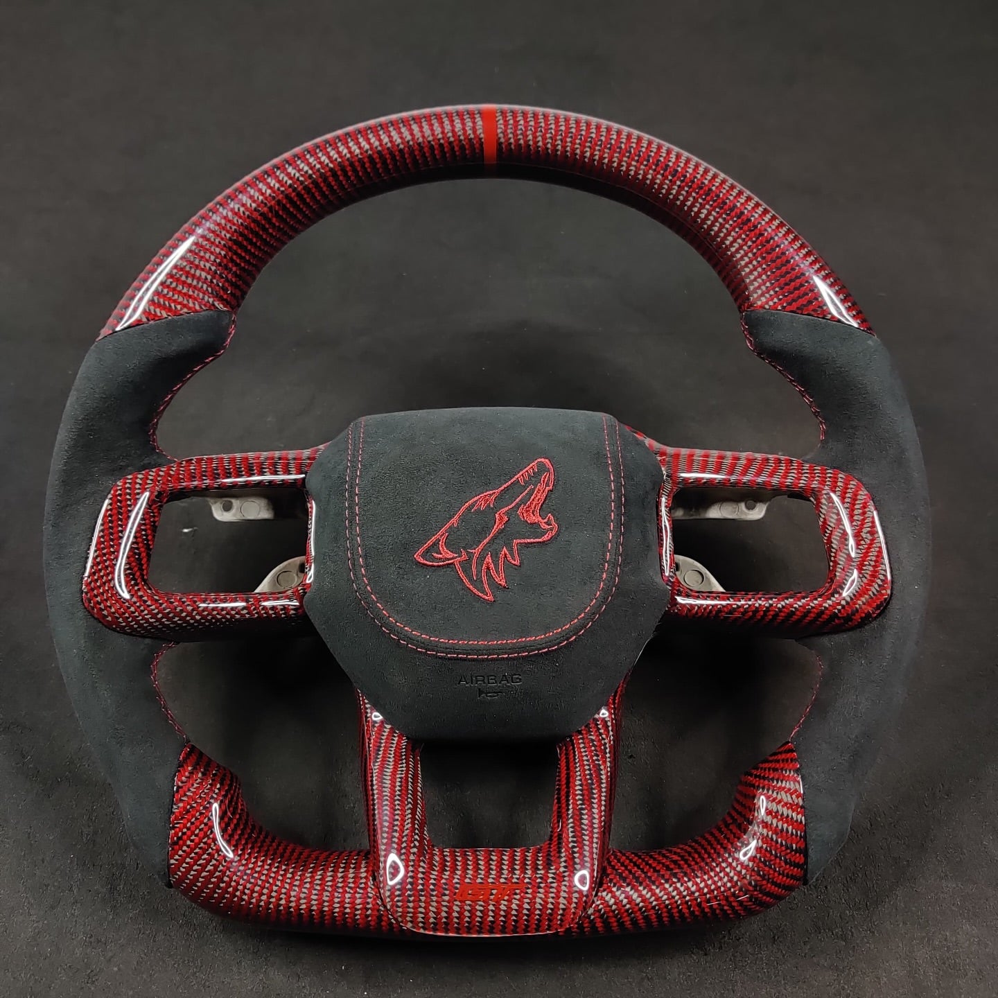 2024+ Ford Mustang GT Custom Carbon Fiber Steering Wheel