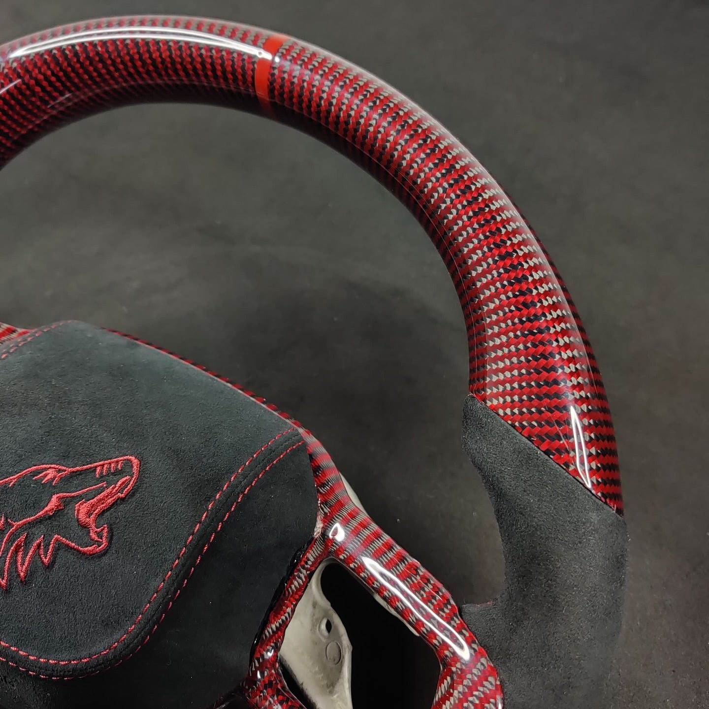 2024+ Ford Mustang GT Custom Carbon Fiber Steering Wheel