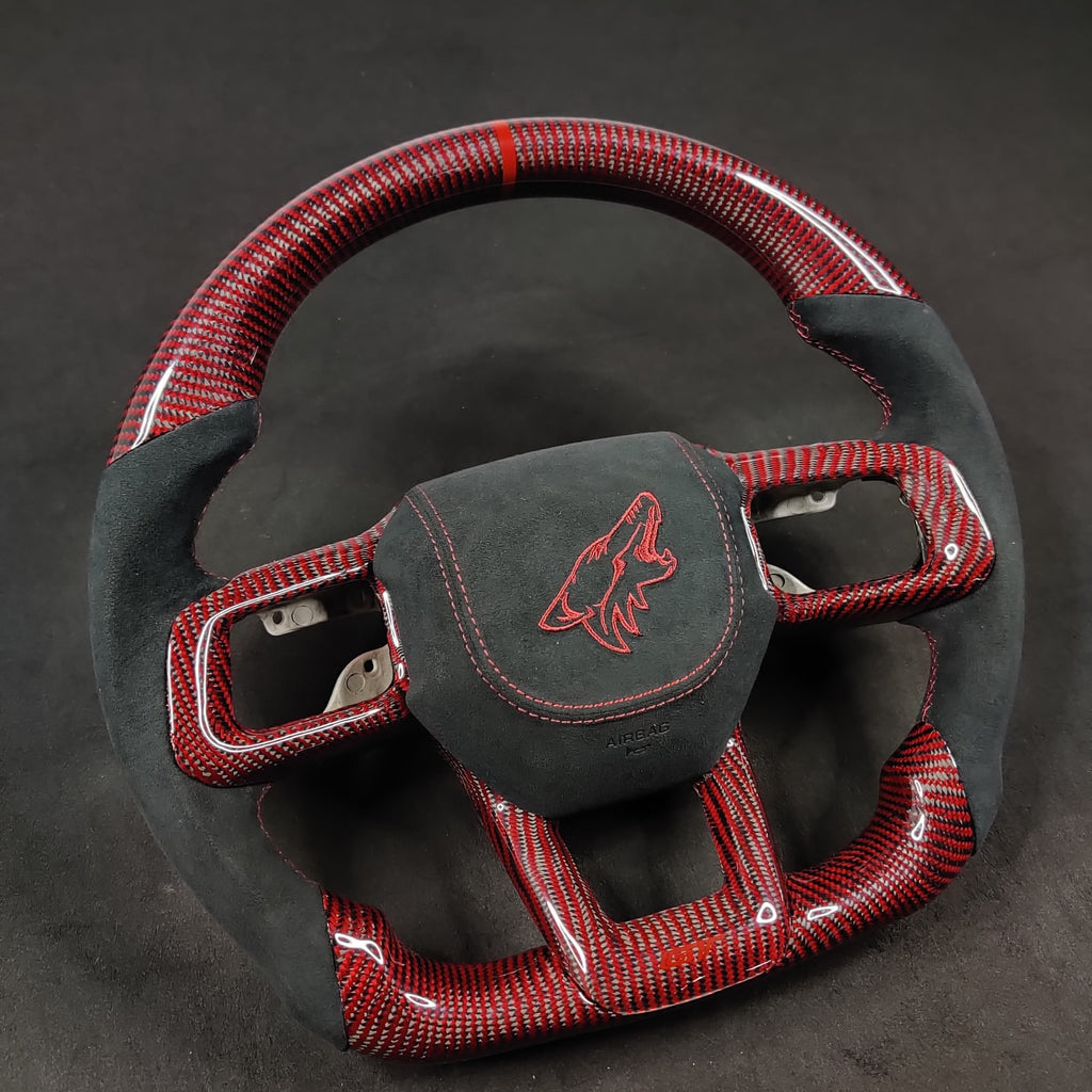 2024+ Ford Mustang GT Custom Carbon Fiber Steering Wheel