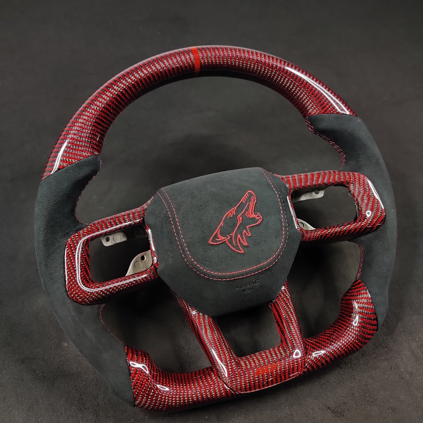 2024+ Ford Mustang GT Custom Carbon Fiber Steering Wheel