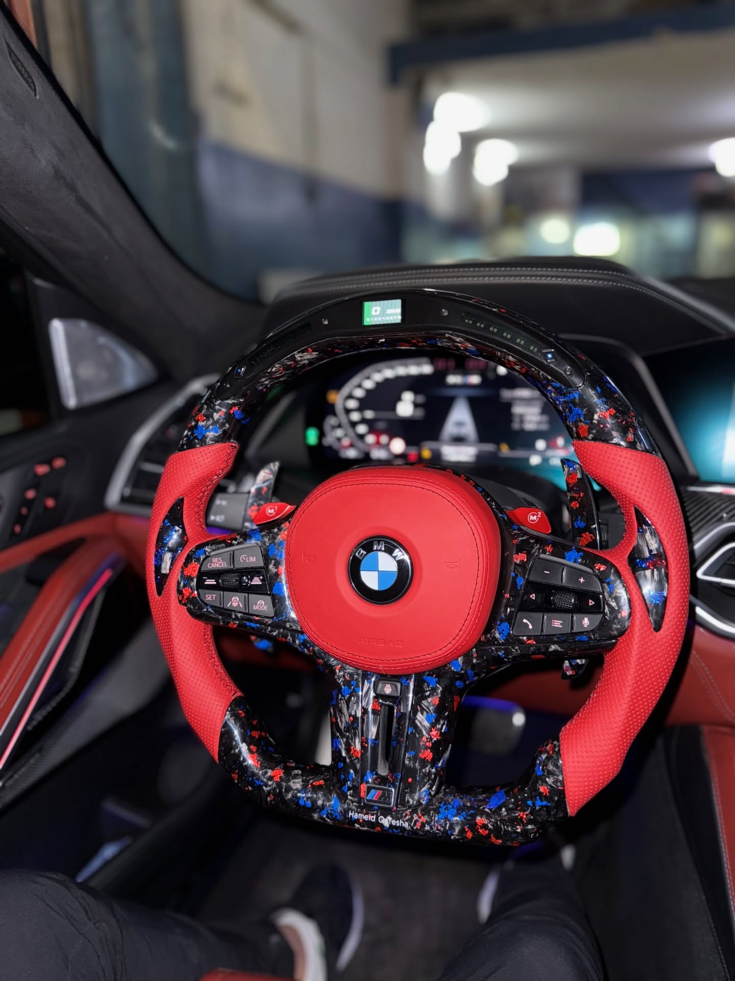 BMW X6 M Competition (2021+) Carbon Fiber Steering Wheel Upgrade