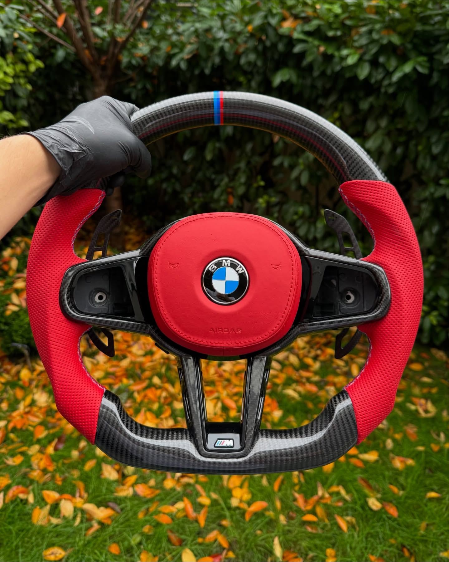 BMW X6 LCI Carbon Fiber Steering Wheel