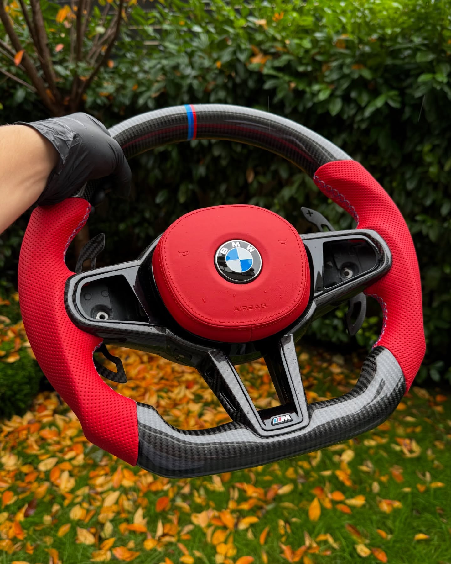 BMW X6 LCI Carbon Fiber Steering Wheel