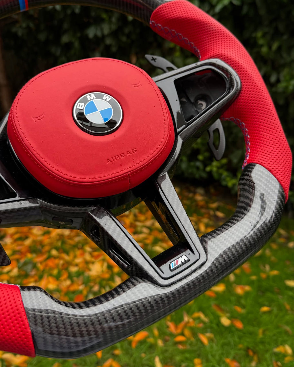 BMW X6 LCI Carbon Fiber Steering Wheel