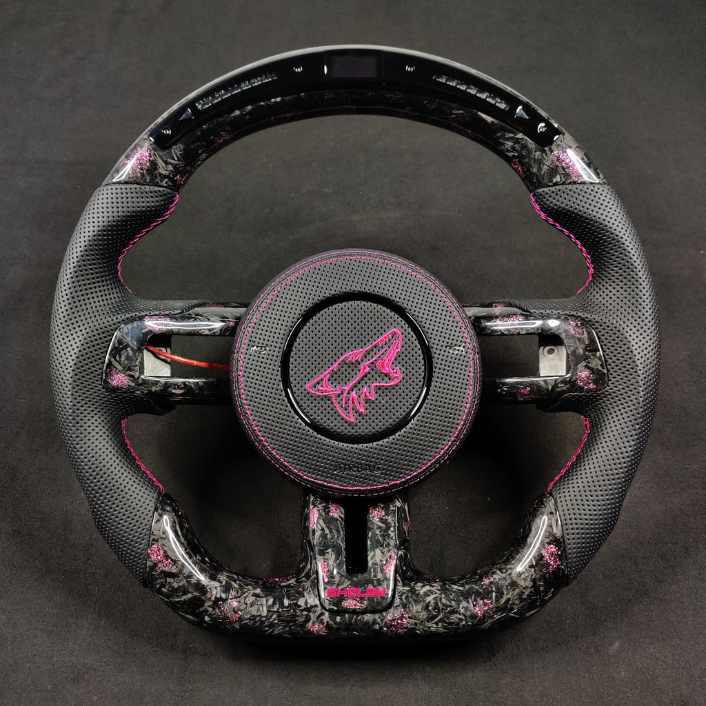 2015–2023 Ford Mustang Shelby GT500 Carbon Fiber Steering Wheel