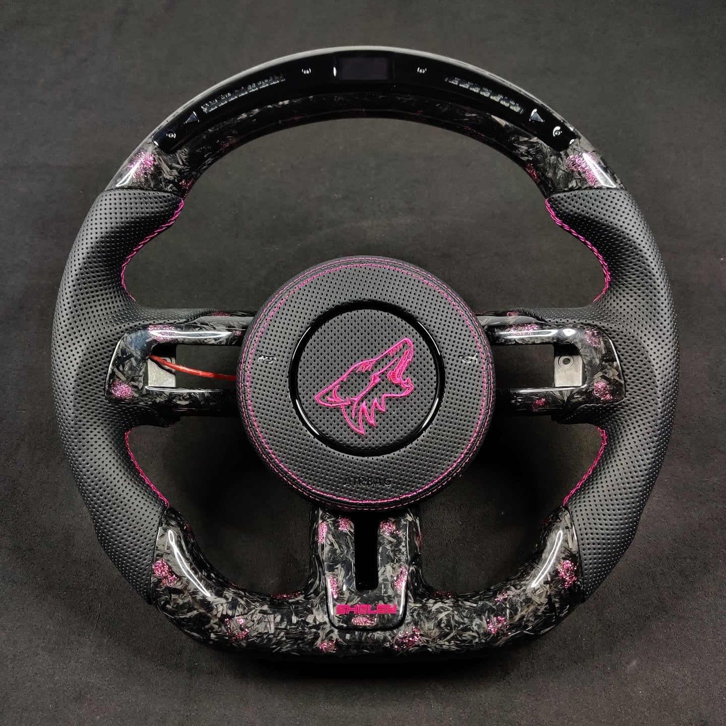 2015–2023 Ford Mustang Shelby GT500 Carbon Fiber Steering Wheel