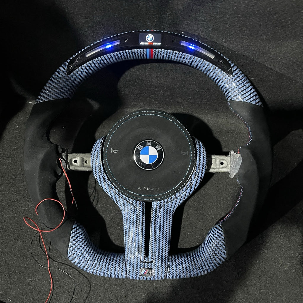 2015–2020 BMW M4 Custom Carbon Fiber Steering Wheel