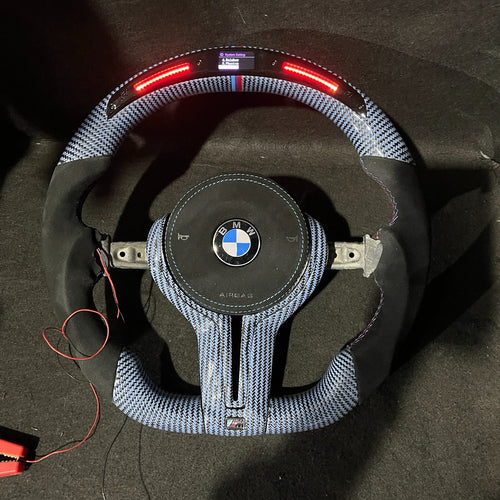 2015–2020 BMW M4 Custom Carbon Fiber Steering Wheel