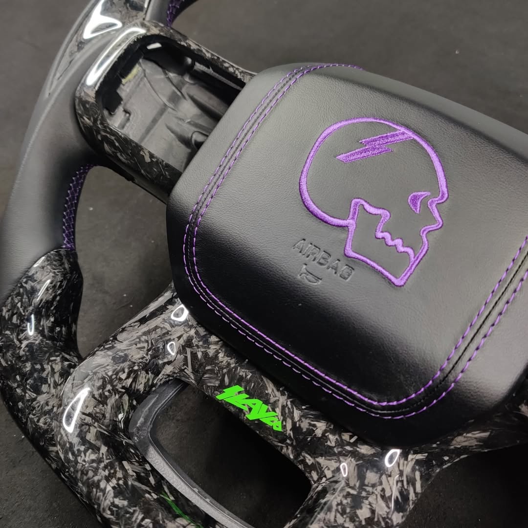 2021–2026 Ford F-150 Custom Carbon Fiber Steering Wheel