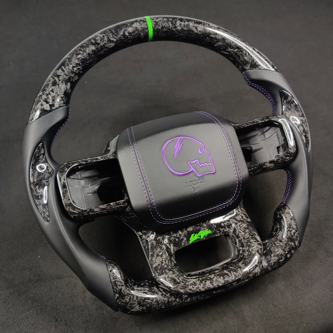 2021–2026 Ford F-150 Custom Carbon Fiber Steering Wheel
