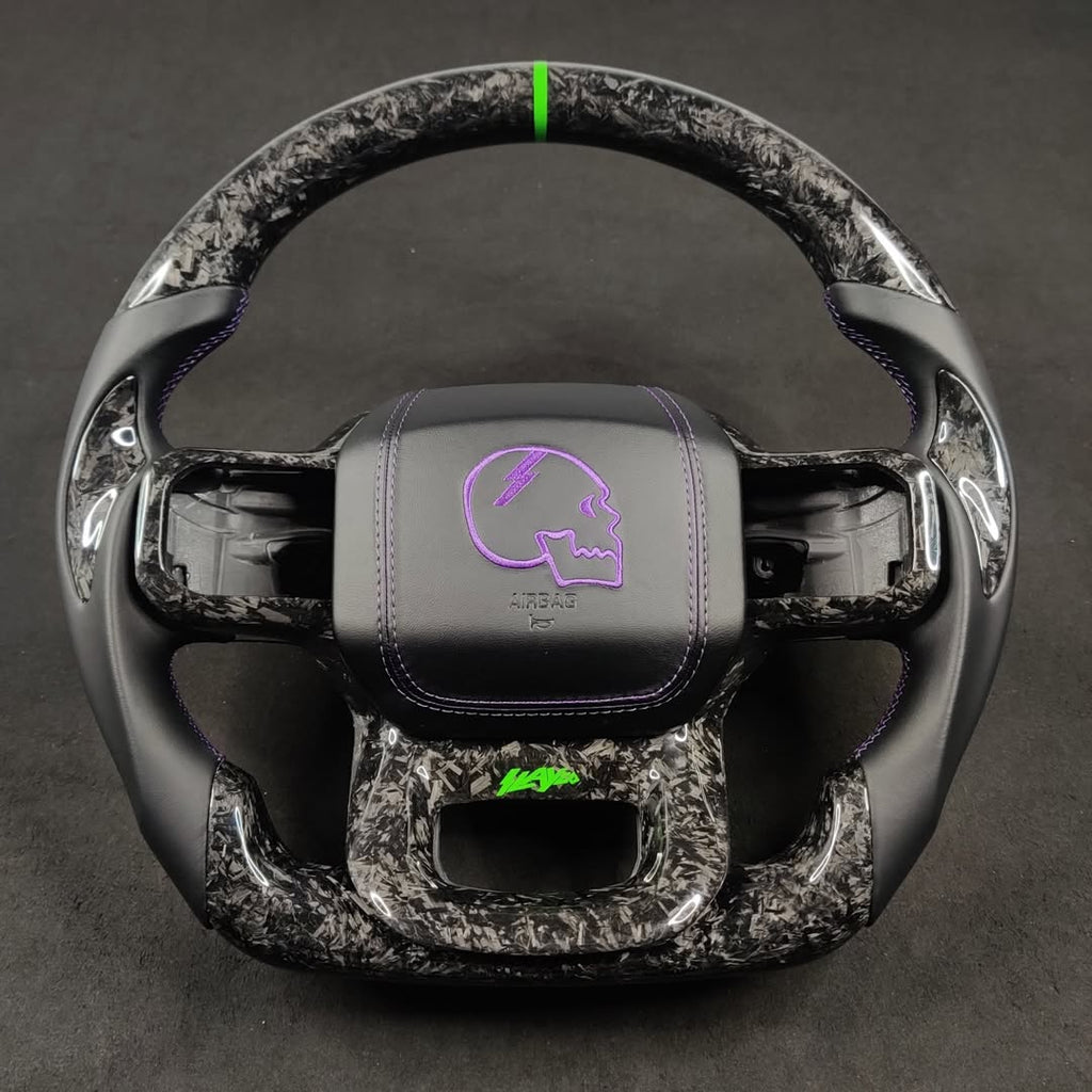 2021–2026 Ford F-150 Custom Carbon Fiber Steering Wheel