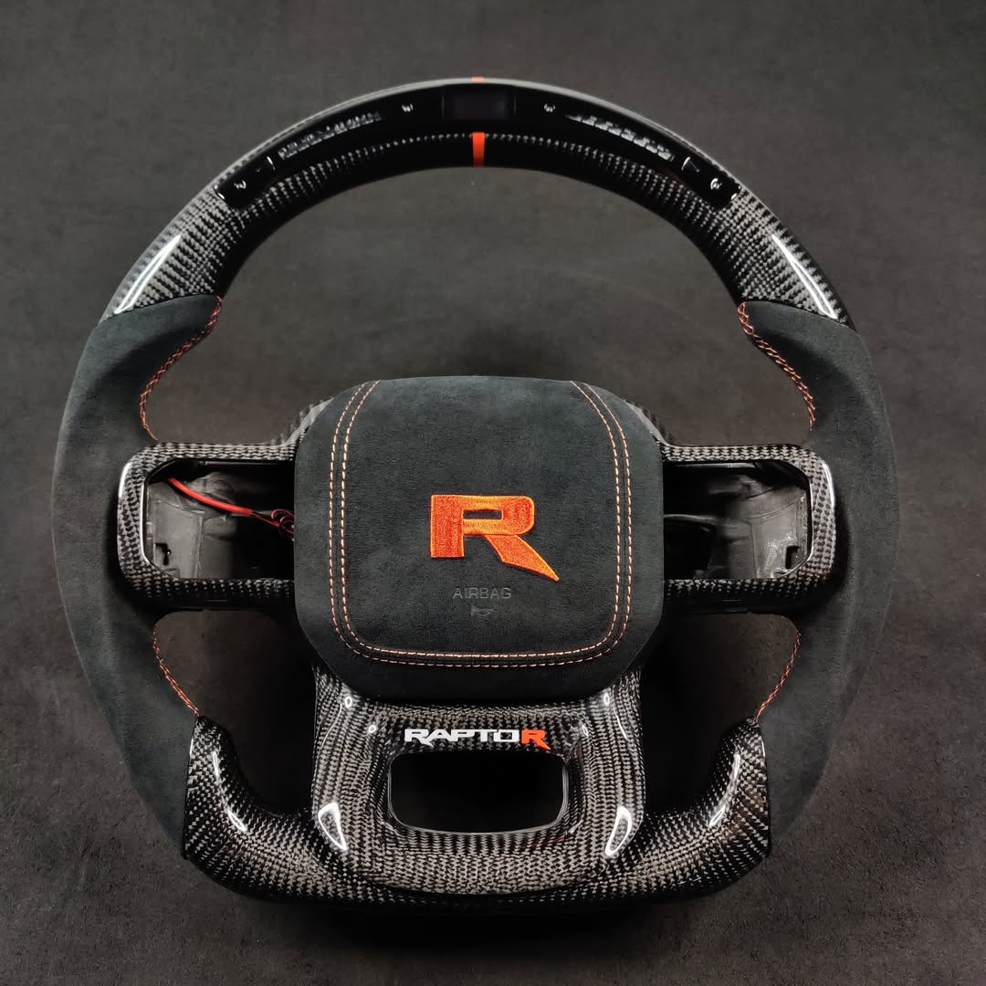 2021+ Ford F-150 & Raptor/R Carbon Fiber Steering Wheel