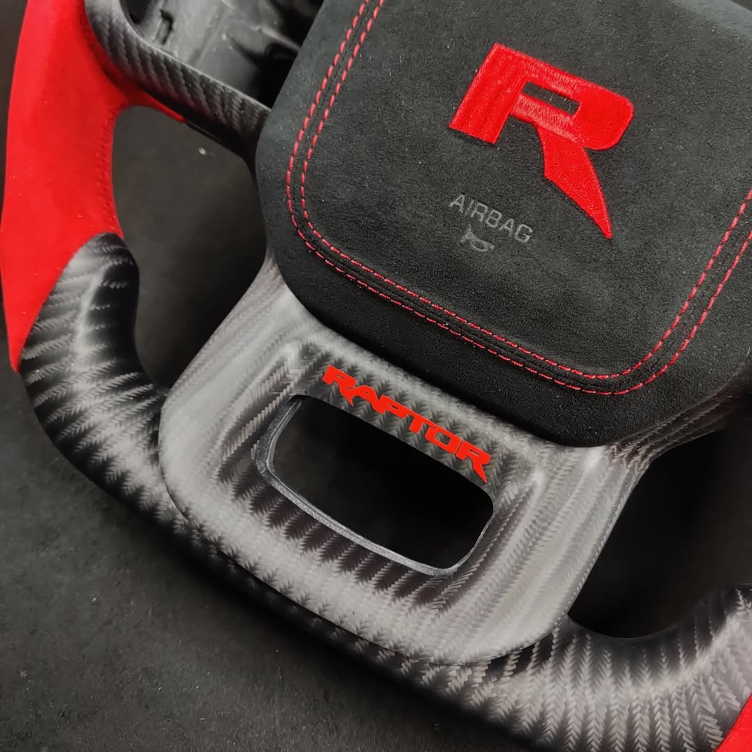 2021+ Ford F-150 & Raptor/R Carbon Fiber Steering Wheel