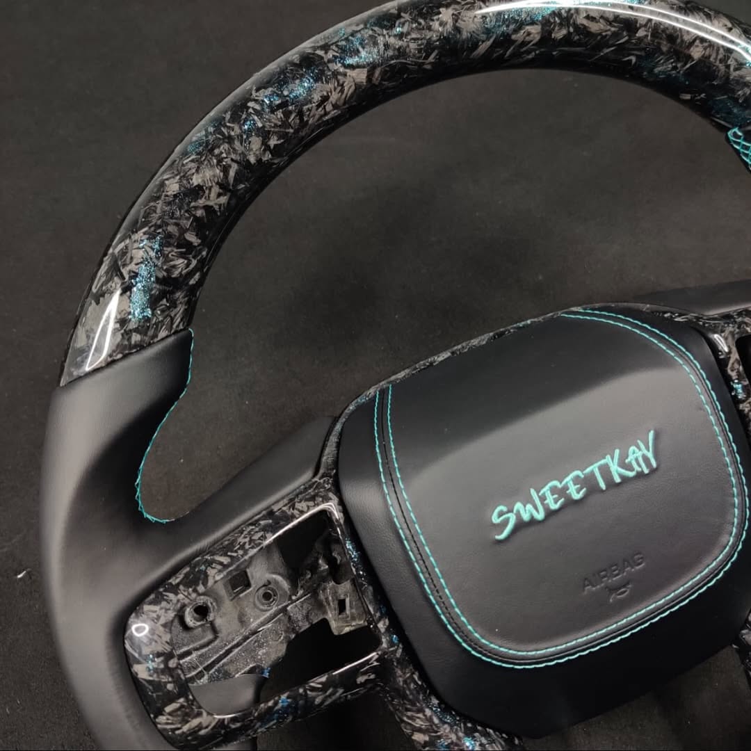 2020+ Chevrolet Silverado Carbon Fiber Steering Wheel