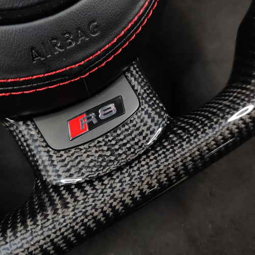 2009–2015 Audi R8 & TT RS Carbon Fiber Steering Wheel