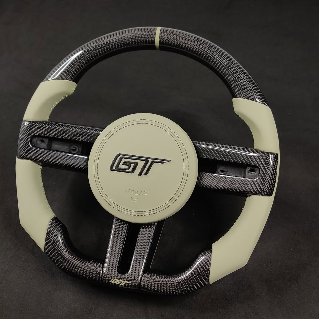 2005–2014 Ford Mustang GT Carbon Fiber Steering Wheel