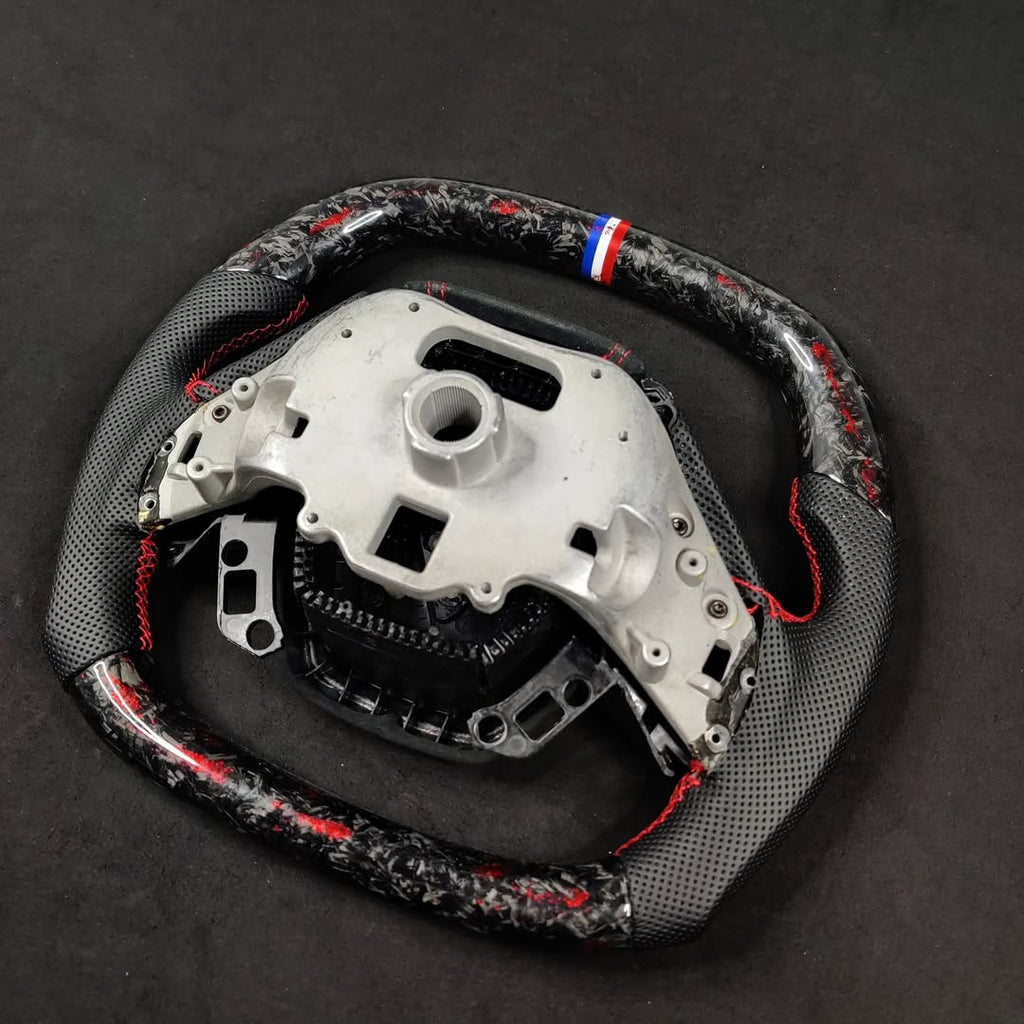2020+ Chevrolet Corvette C8 Forged Carbon Fiber Steering Wheel