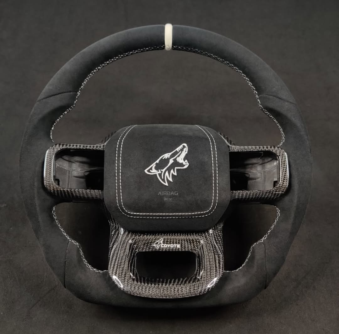 2021+ Ford F-150 Carbon Fiber Steering Wheel