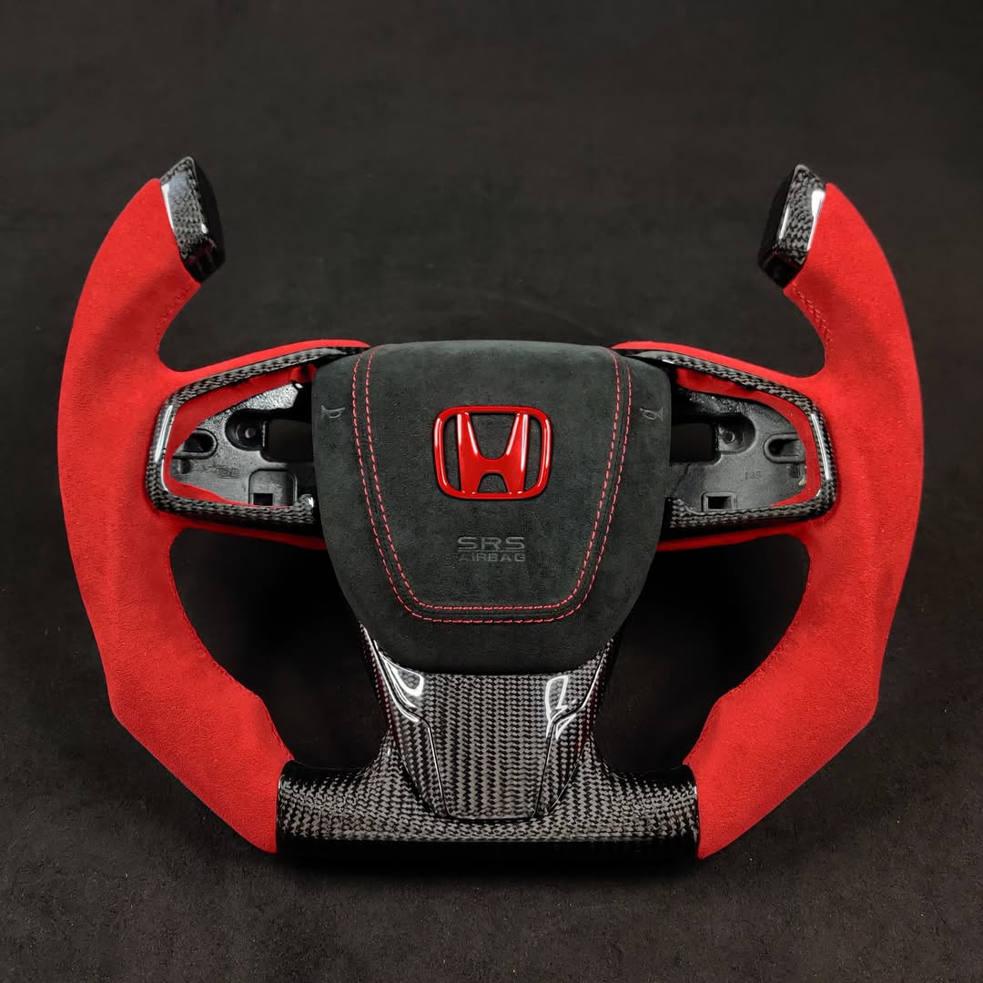 2017–2021 Honda Civic Type R (FK8) Carbon Fiber Steering Wheel