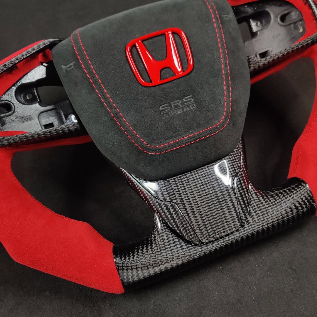2017–2021 Honda Civic Type R (FK8) Carbon Fiber Steering Wheel