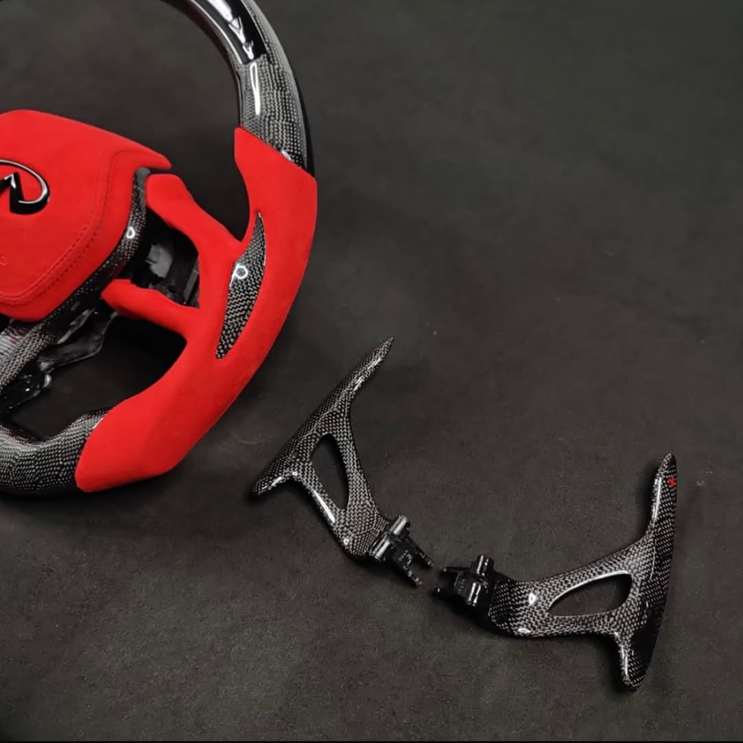 Infiniti Q50 & Q60 Carbon Fiber Steering Wheel