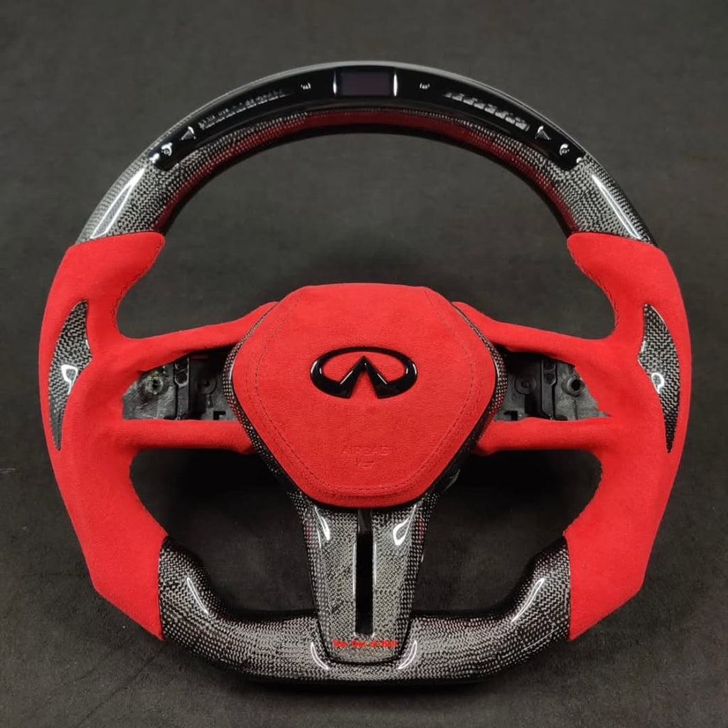 Infiniti Q50 & Q60 Carbon Fiber Steering Wheel