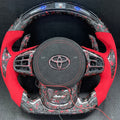 2019+ Toyota GR Supra (A90) Carbon Fiber Steering Wheel
