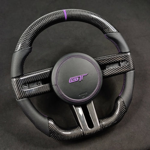 2010–2014 Ford Mustang GT Carbon Fiber Steering Wheel