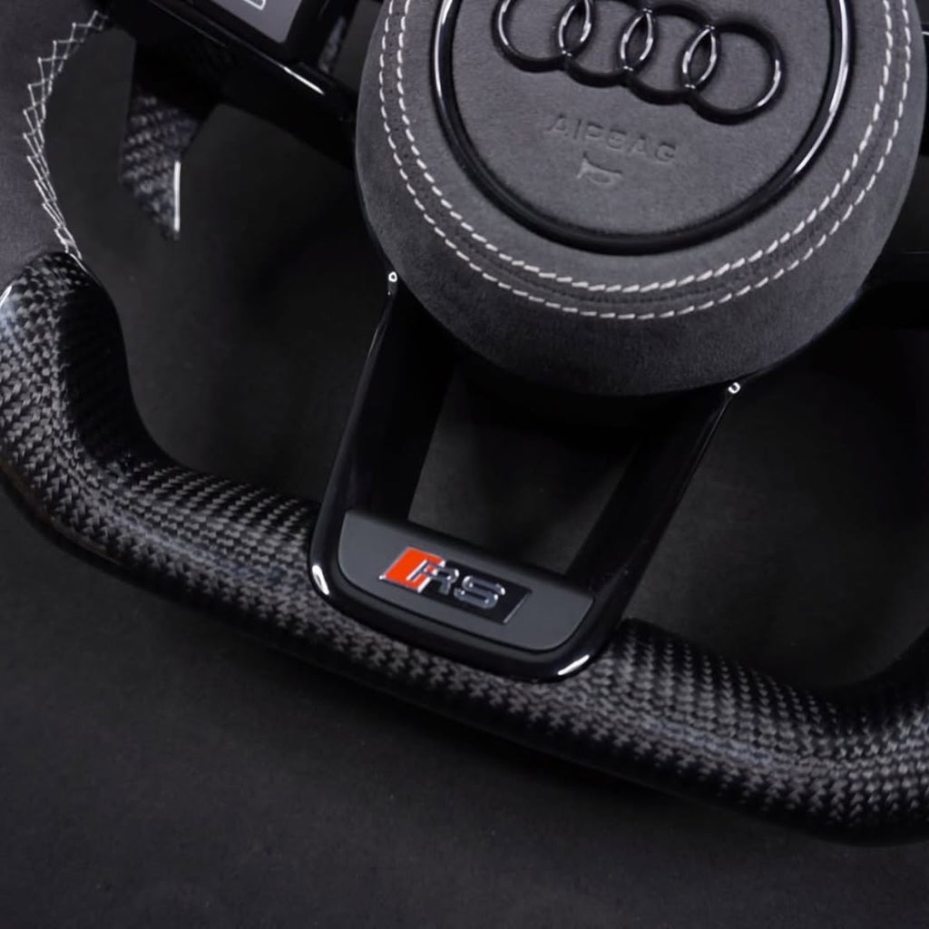 2015–2024 Audi R8 & TT RS Carbon Fiber Steering Wheel