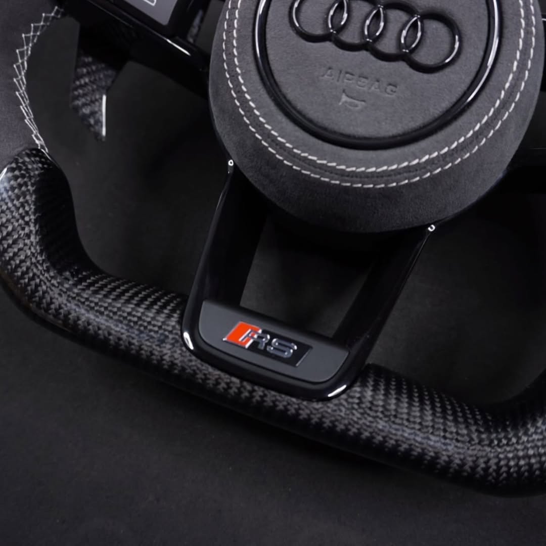2015–2024 Audi R8 & TT RS Carbon Fiber Steering Wheel