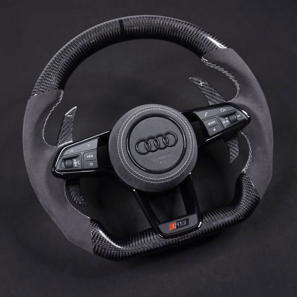 2015–2024 Audi R8 & TT RS Carbon Fiber Steering Wheel