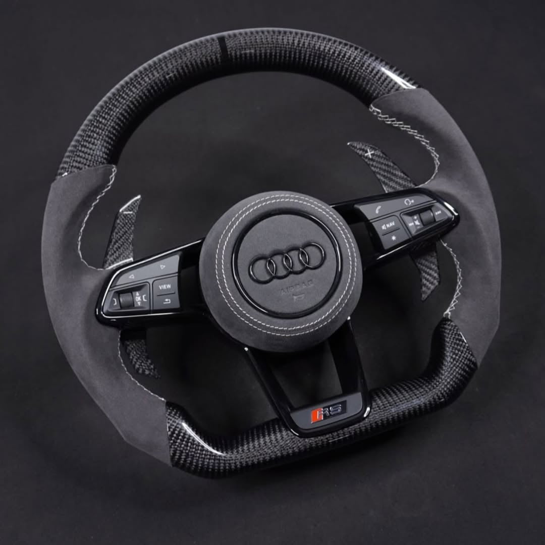 2015–2024 Audi R8 & TT RS Carbon Fiber Steering Wheel
