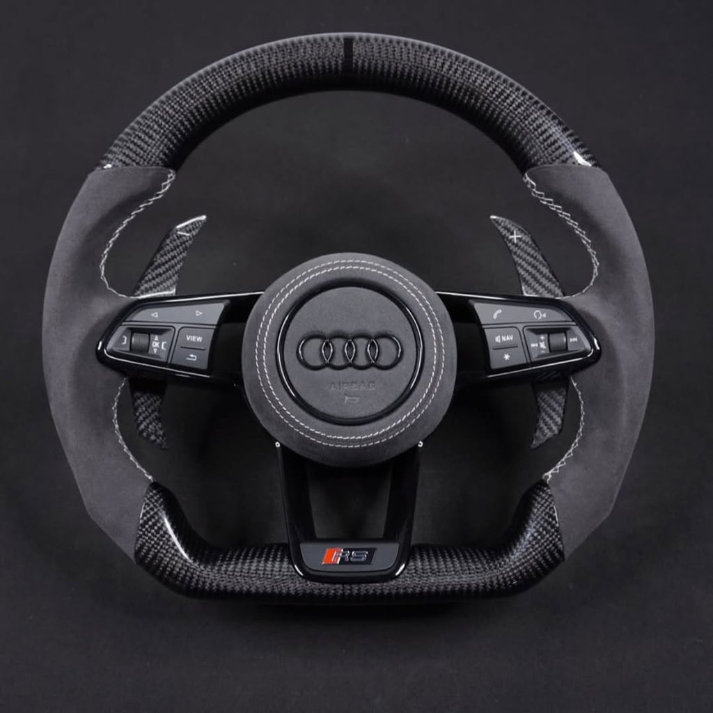 2015–2024 Audi R8 & TT RS Carbon Fiber Steering Wheel