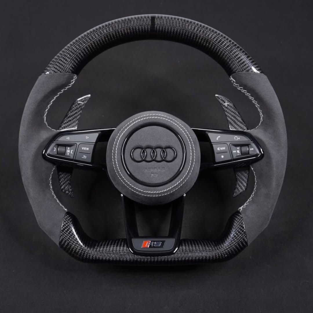 2015–2024 Audi R8 & TT RS Carbon Fiber Steering Wheel