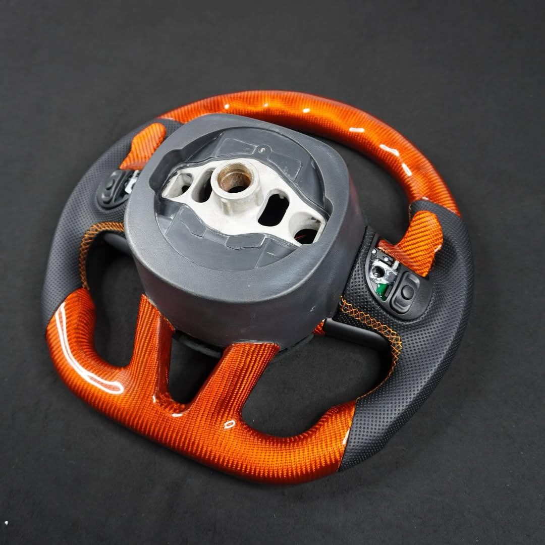 2015–2023 Dodge Charger & Challenger Carbon Fiber Steering Wheel