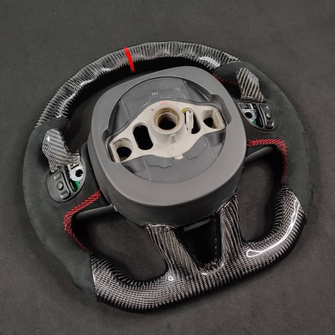 2015–2023 Dodge Charger, Challenger & Durango SRT Carbon Fiber Steering Wheel