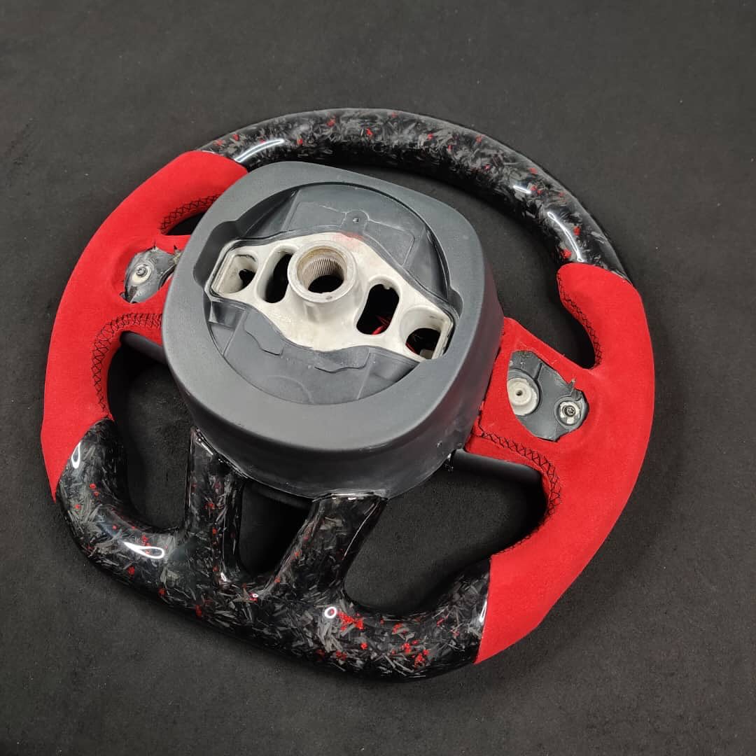 2015–2023 Dodge Charger, Challenger & Durango Carbon Fiber Steering Wheel