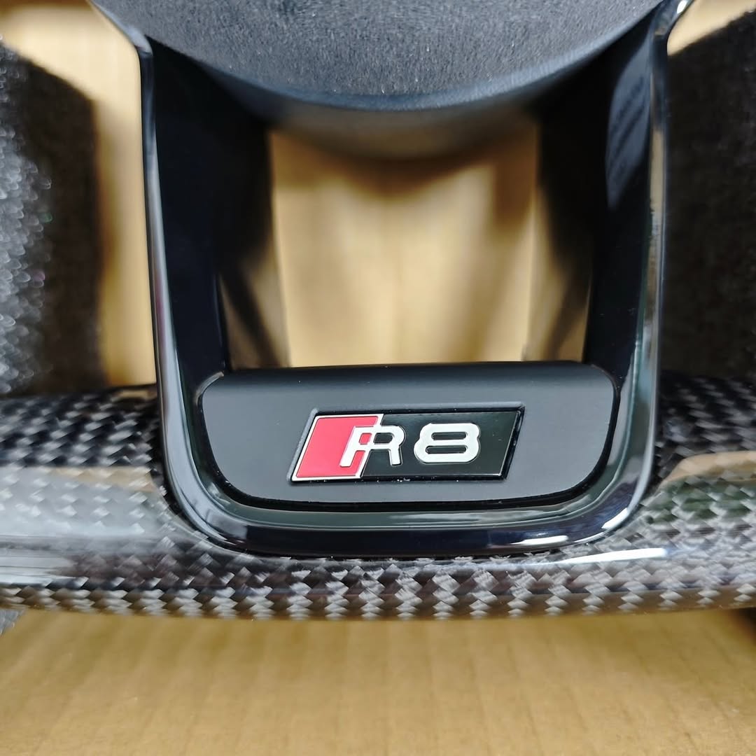 Audi R8 Style Carbon Fiber Steering Wheel