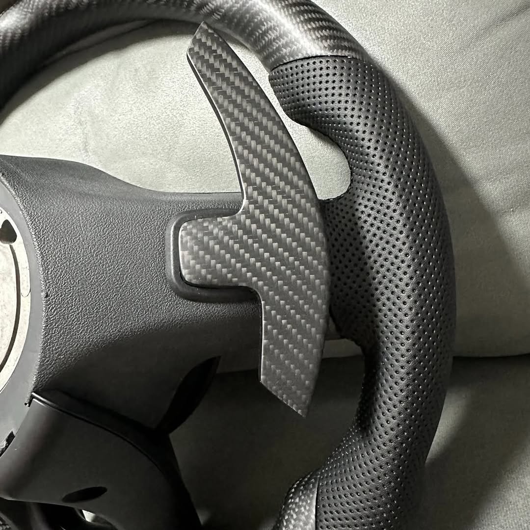 Mercedes-Benz Matte Carbon Fiber Steering Wheel