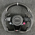 Audi Alcantara Carbon Fiber Steering Wheel