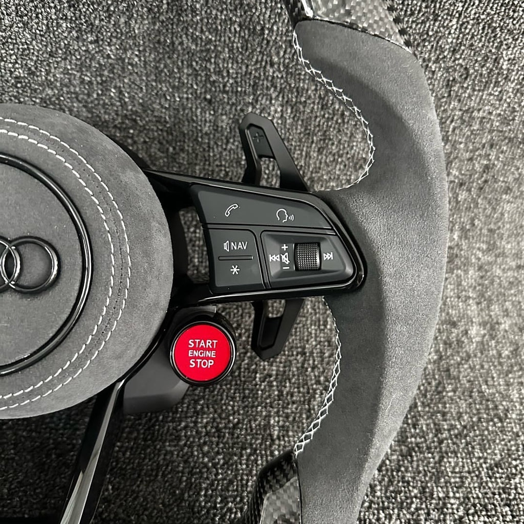 Audi Alcantara Carbon Fiber Steering Wheel