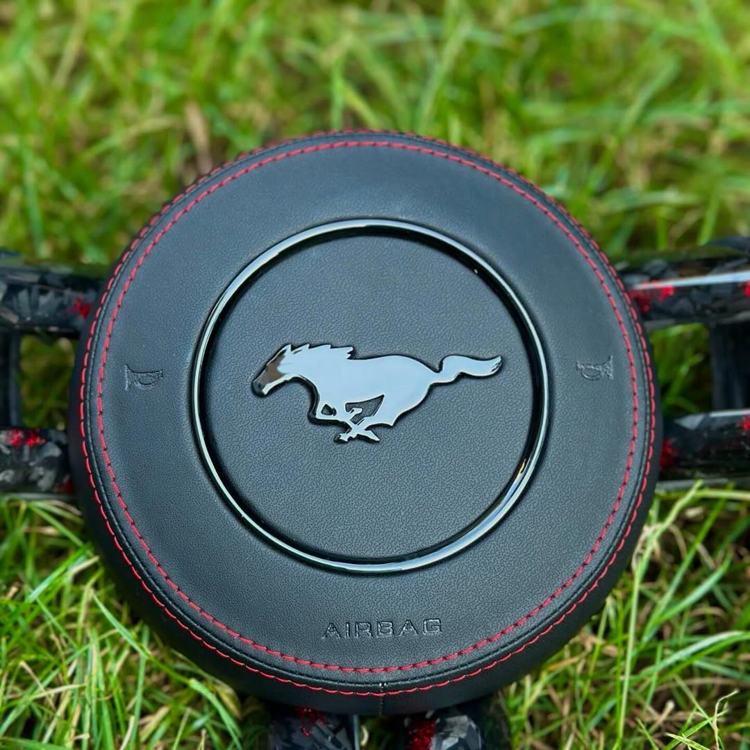 2015–2023 Ford Mustang Carbon Fiber Steering Wheel