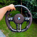 BMW F-Series Alcantara Carbon Fiber Steering Wheel