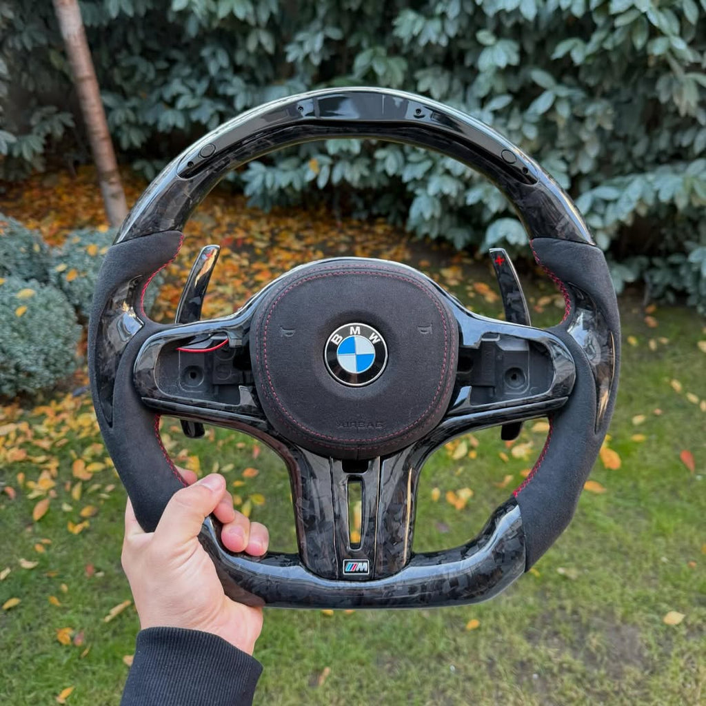 BMW M5 (F90) Forged Carbon Fiber Steering Wheel