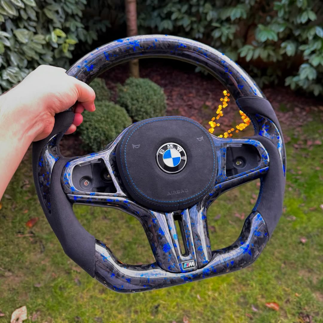 BMW Forged Carbon Fiber Steering Wheel