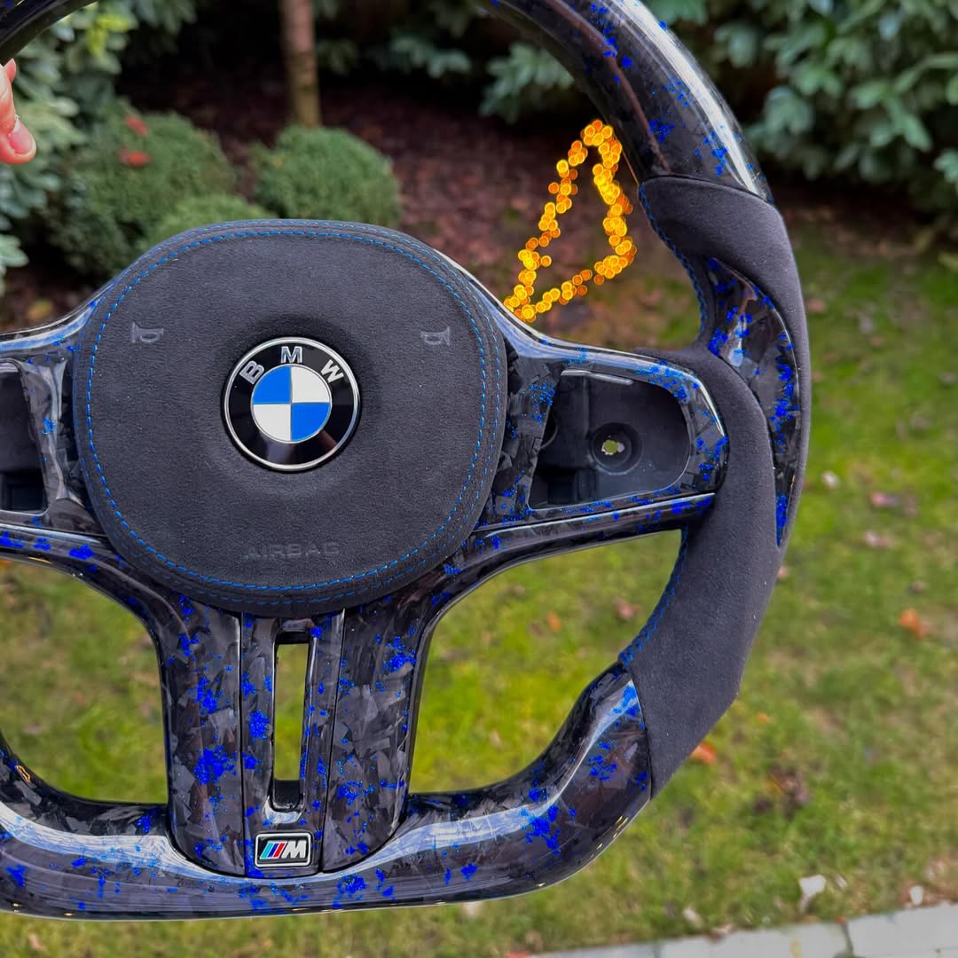 BMW Forged Carbon Fiber Steering Wheel