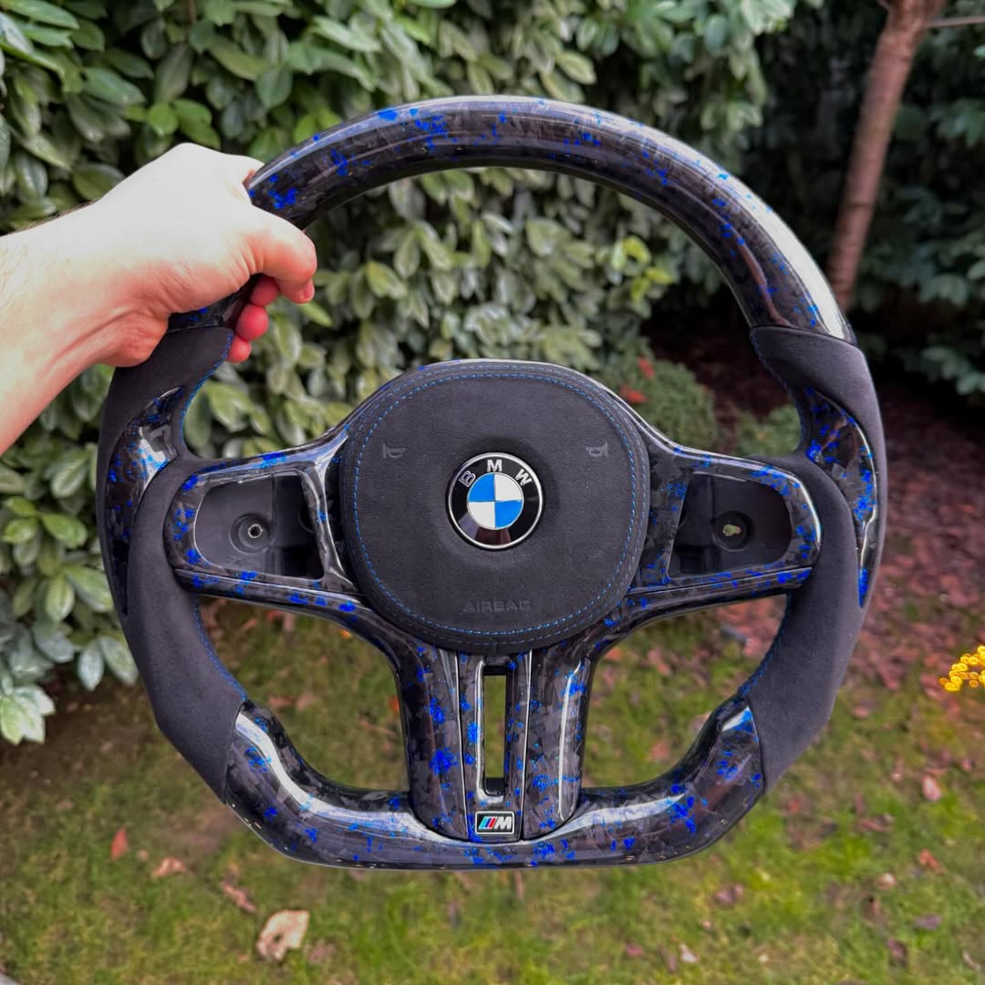 BMW Forged Carbon Fiber Steering Wheel
